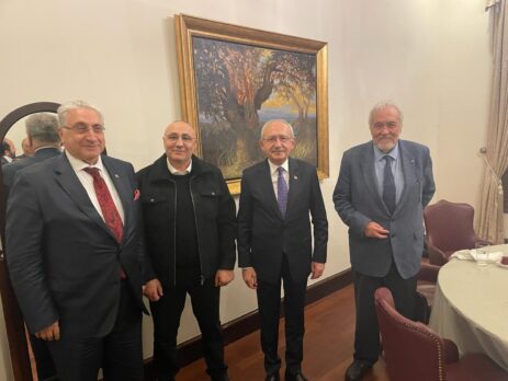 ASAD Genel Başkanı Murat Doğanay, Sn. Kemal Kılıçdaroğlu, Prof. Dr. İlber Ortaylı ve Prof. Dr. İsmail Hakkı Aydın ile yemekli sohbette bir araya geldiler.